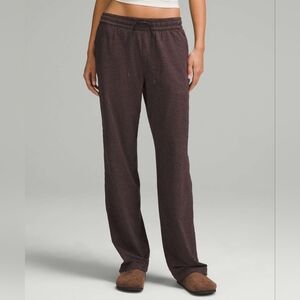 Lululemon Soft Jersey Straight-Leg Mid-Rise Pant